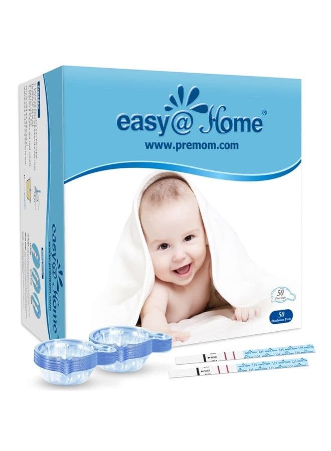 Ovulation Test Predictor Kit : Accurate Fertility Test for Women (Width of 5mm), Fertility Monitor Test Strips, 50 LH Strips
