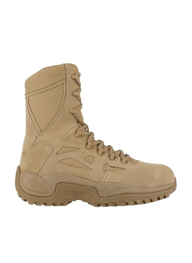 Rapid Response 8" Desert Tan Men's Stealth Tactical Boot with Composite Toe
