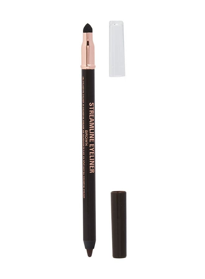 Makeup Revolution Streamline Waterline Eyeliner Pencil Brown