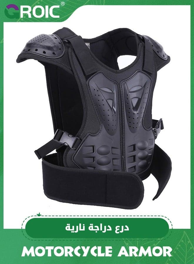 Motorcycle Chest Armor,Adult Chest Protector Dirt Bike Gear Motocross Dirtbike Protective Gear,Motorcycle Riding Professional Protective Gear,Chest Protector Armor Suit
