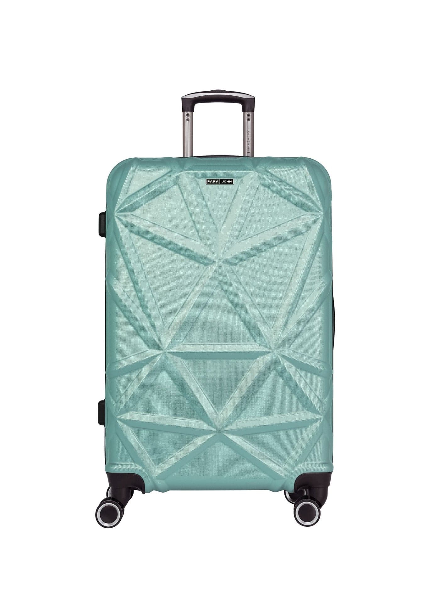 Matrix Large 28-Inch ABS Material Lightweight Hardshell Luggage Trolley | carrying 30kg Durable Hardsided Spinner Trolley Suitcase green