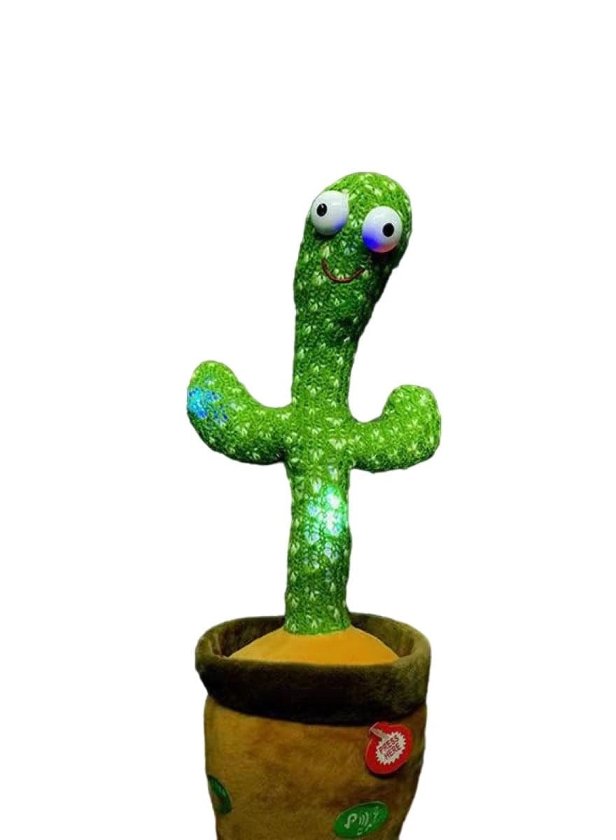 Dancing Cactus Toy Green