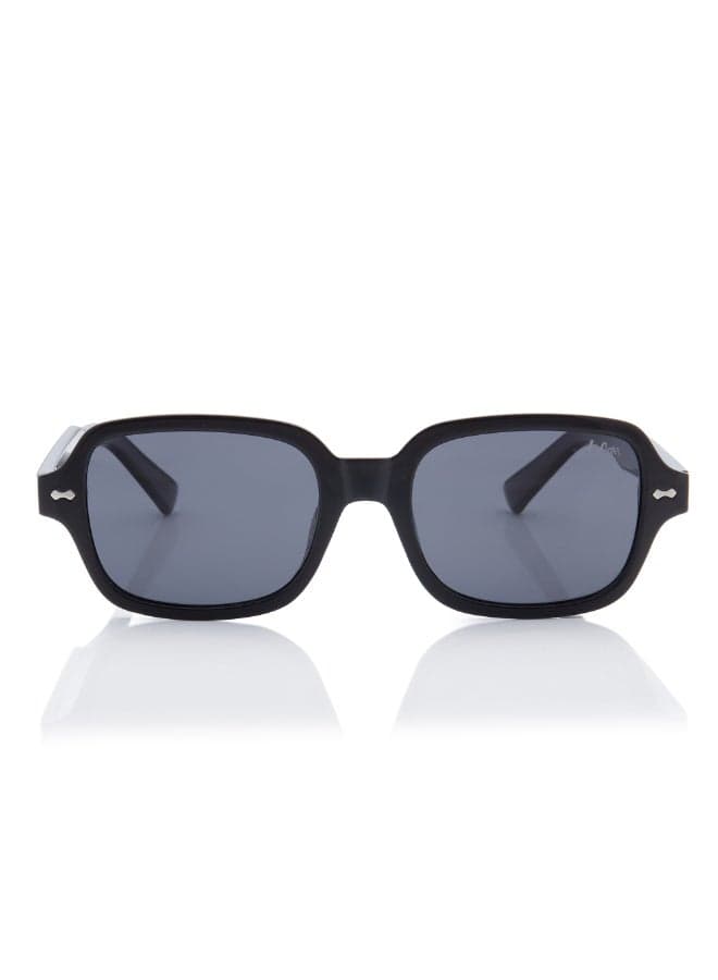 Women Polarized Sunglasses Grey Frame Grey Mirror Lens 53mm - LC1213C01