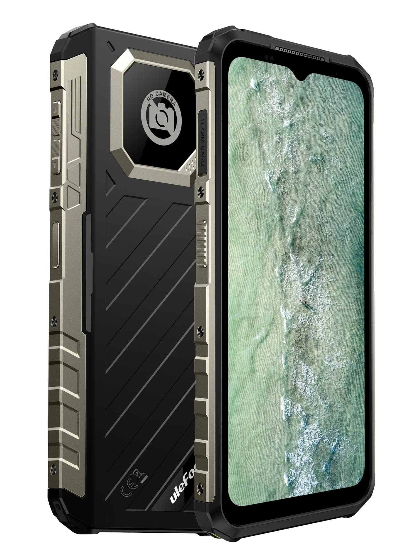 No Camera Mobile Armor 22p Android 14 RAM Up to 16GB(8GB RAM+8GB Virtual RAM) ROM 256GB Battery 6600mAh 4G Smartphone Black