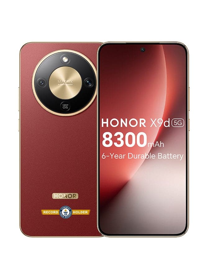 X9d 5G Dual SIM 8GB RAM 256GB Reddish Brown - Middle East Version