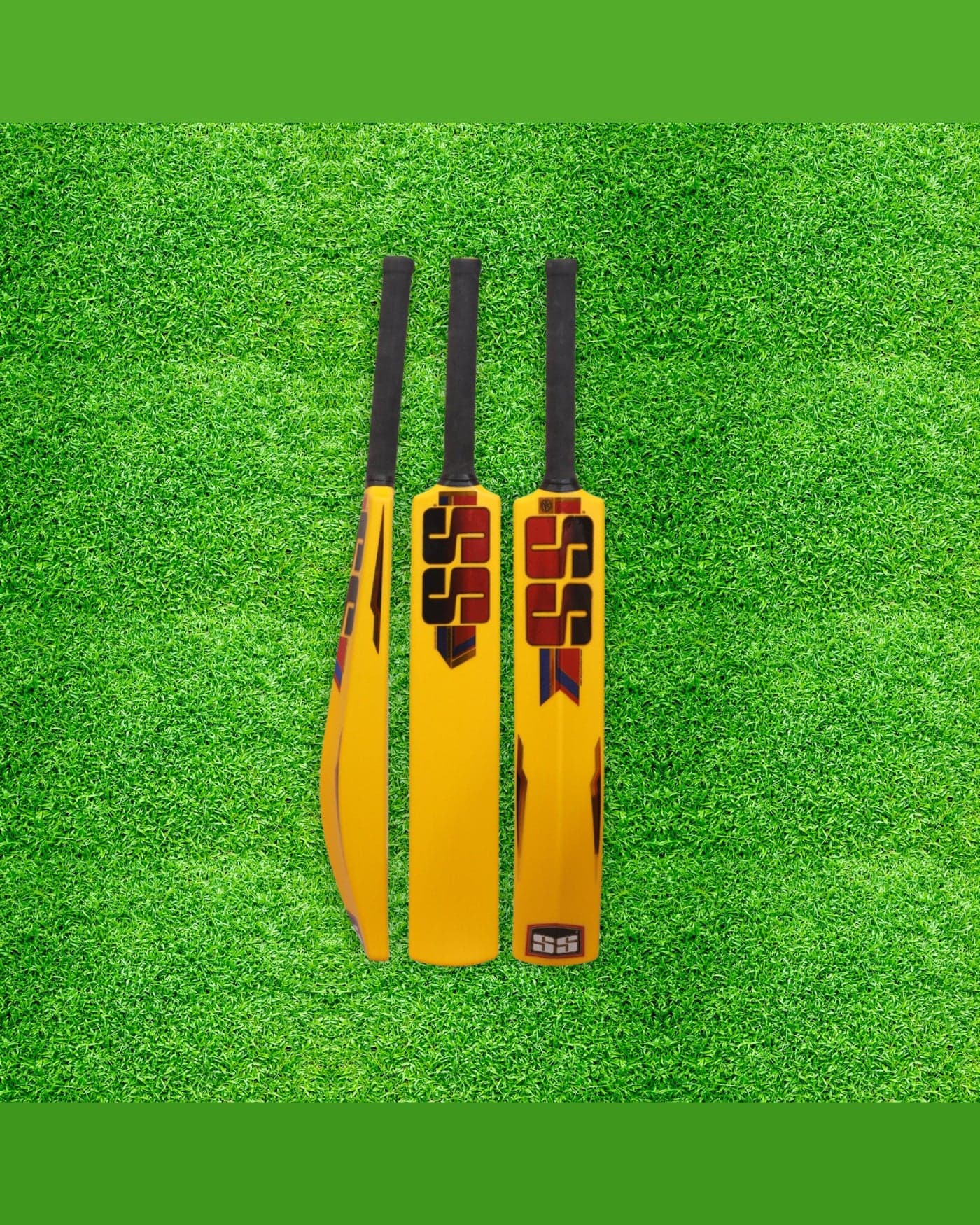 SS Plastic Cricket Bat Size 0 - Lightweight Junior Bat for Kids, Practice & Casual Play