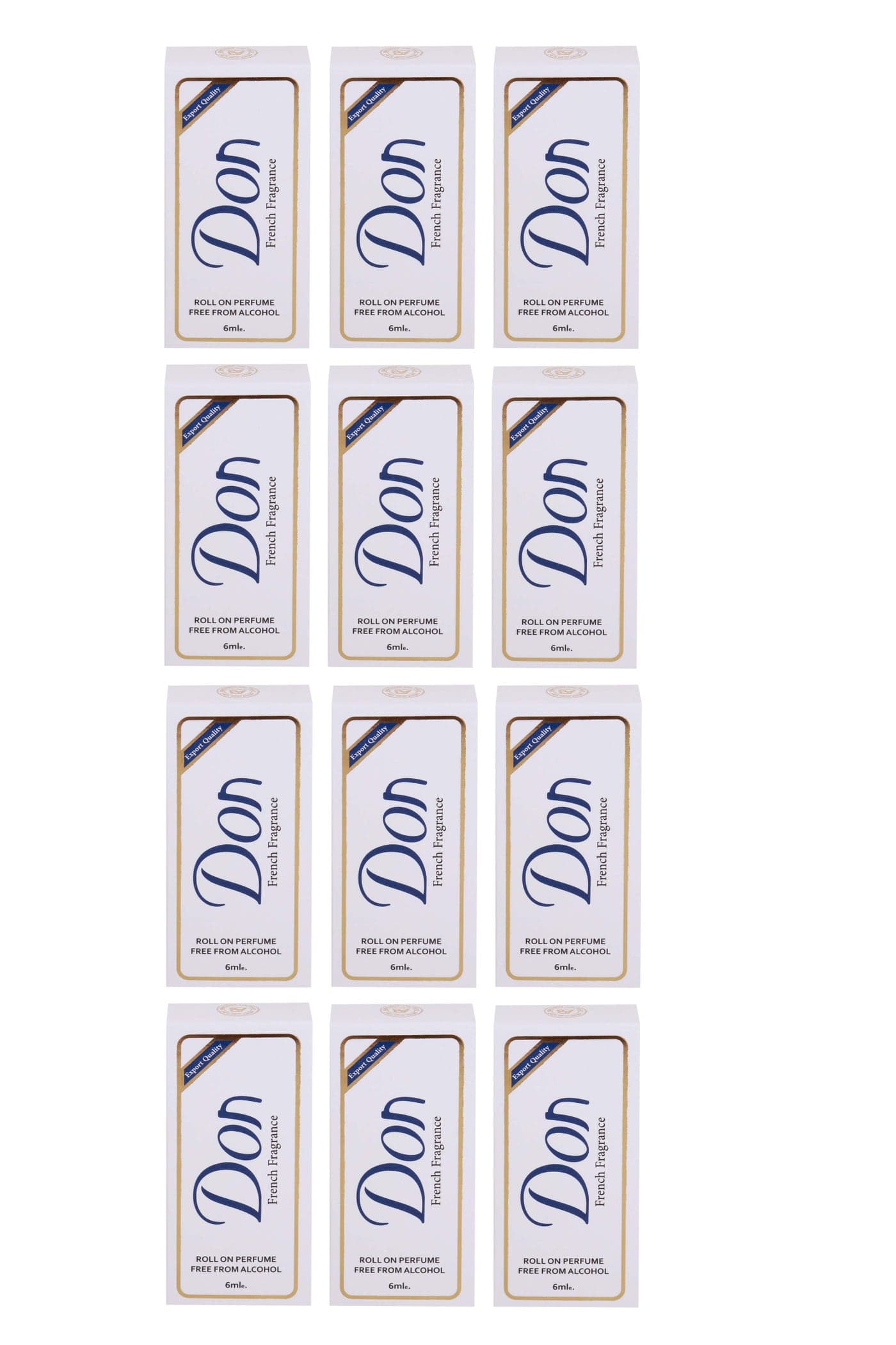 French Fragrance Roll On Perfume 6ml (Pack of 12)
