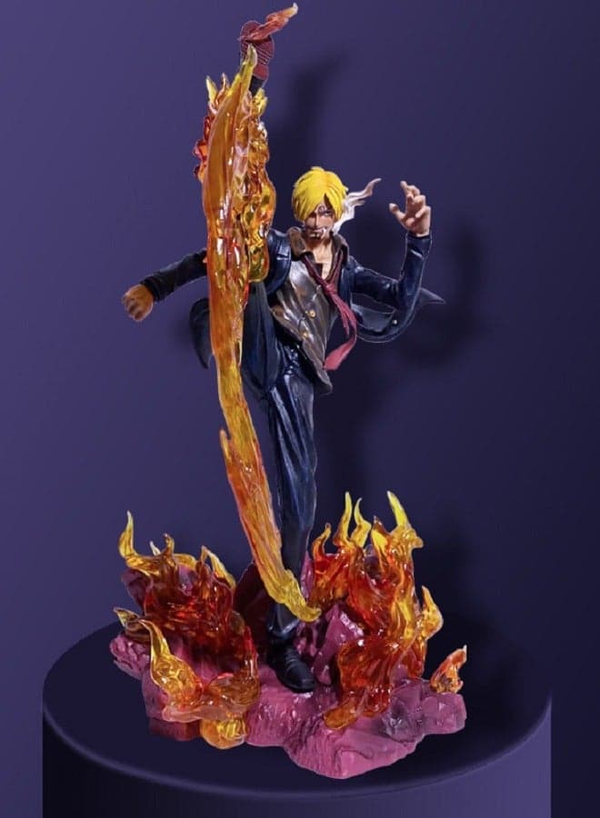 Cool Standing Anime Figure PVC Collector-Grade Model , Desk Decor Figure , Birthday Gift 34.5cm