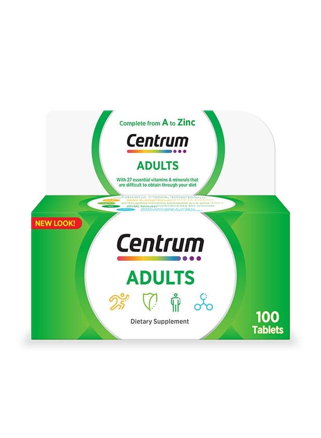 Centrum Adult Multivitamin, 100 Tablets