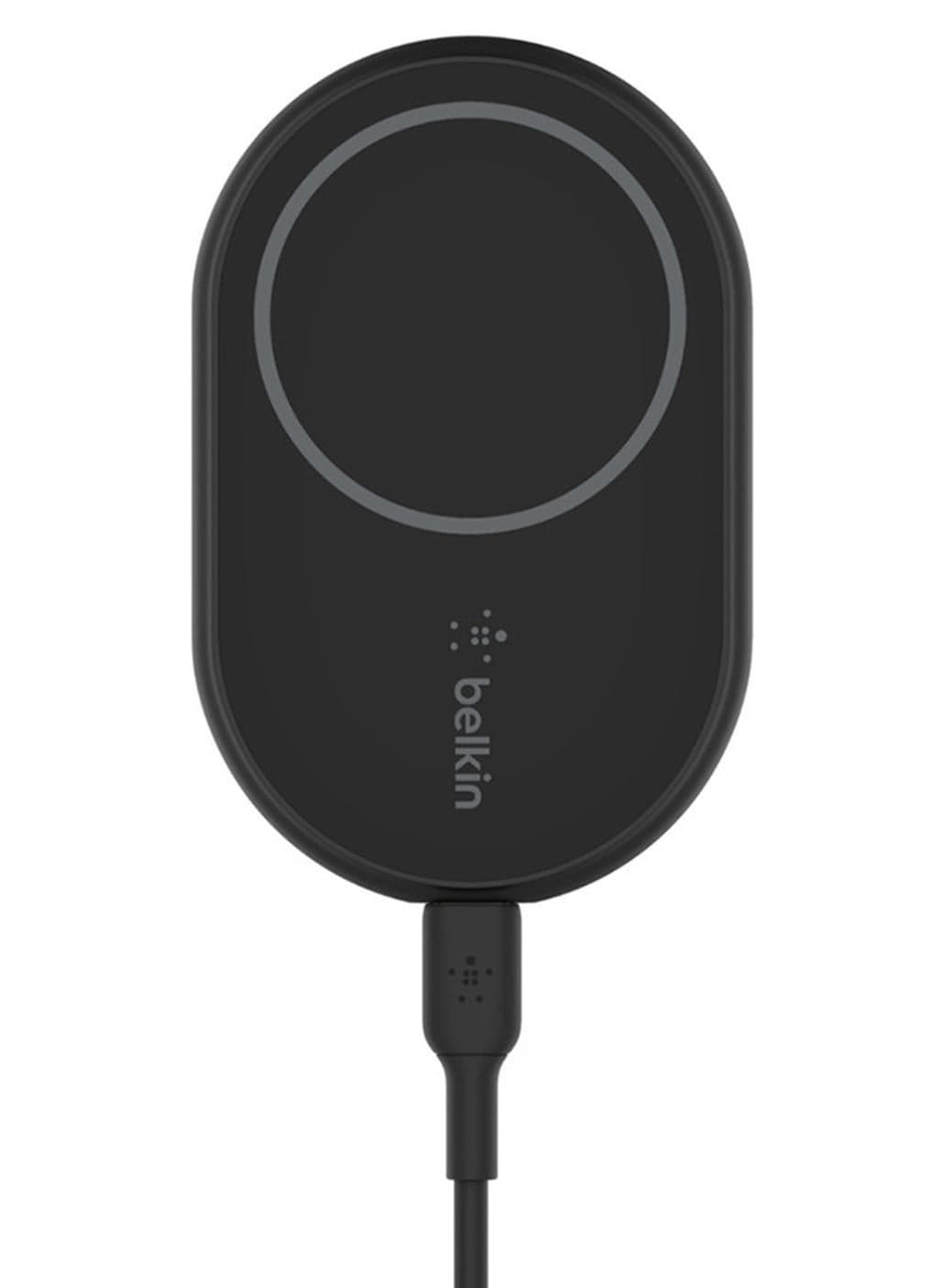 BoostCharge Car Wireless Charger, Magnetic Car Mobile Charger, Phone Mount Holder, Car Fast Charger, Magsafe Enabled Iphone 15, Iphone 14, 13, 12, Mini, Plus, Pro, Pro Max And More With Cable Black