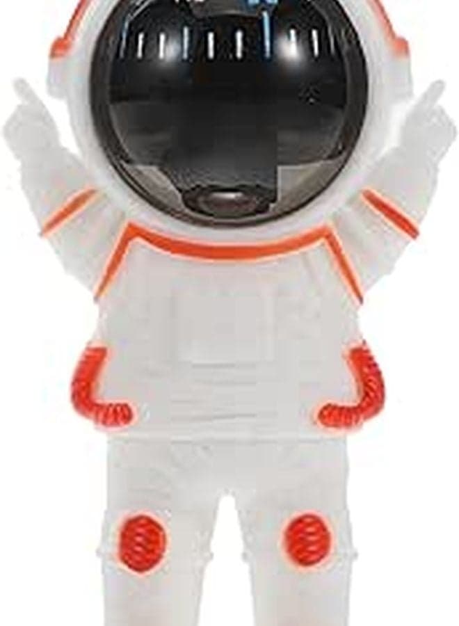 Orange Astronaut Car Dashboard Compass Portable Mini Vehicle Navigation Decor
