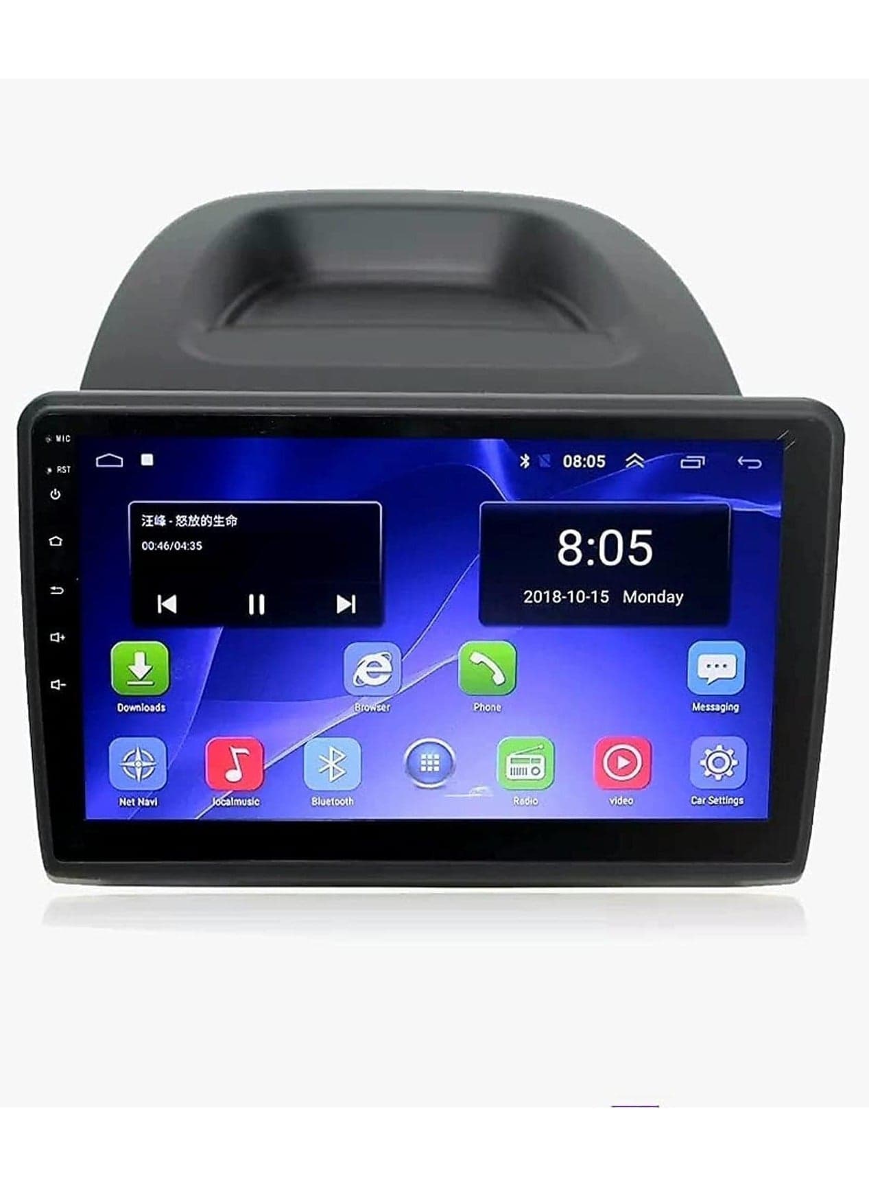 Android Car Stereo for Ford EcoSport Eco Sport 2017 2018 2019 2020 2021 1GB RAM 32GB ROM 10 Inch MirrorLink WiFi BT, DSP IPS Touch Screen with AHD Camera Included.