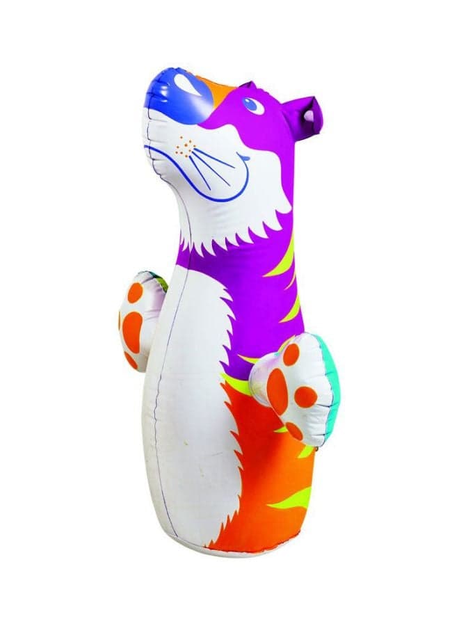 Inflatable Tiger Bop Bag Toy 98x44cm