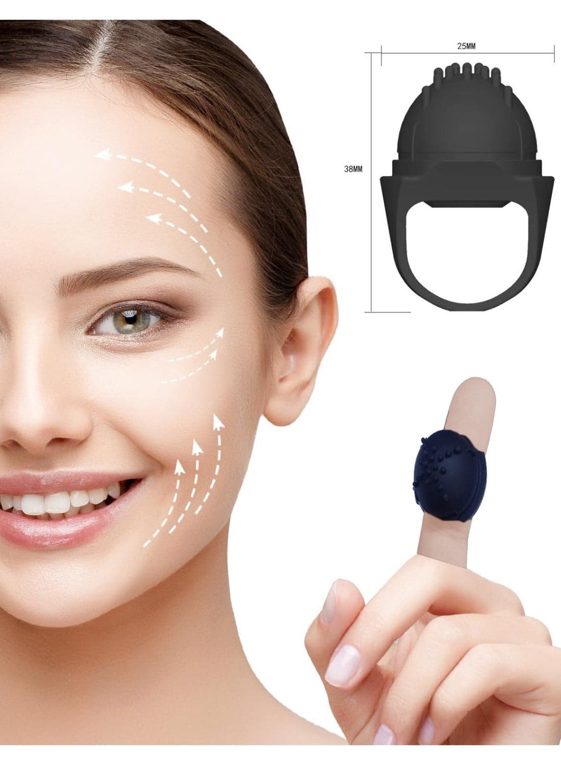 Mini Massager Portable Wireless Facial Massager For Sport Relax Mini Size Waterproof Rechargeable Powerful Massage Tool Multifunctional Eye and Face Massager