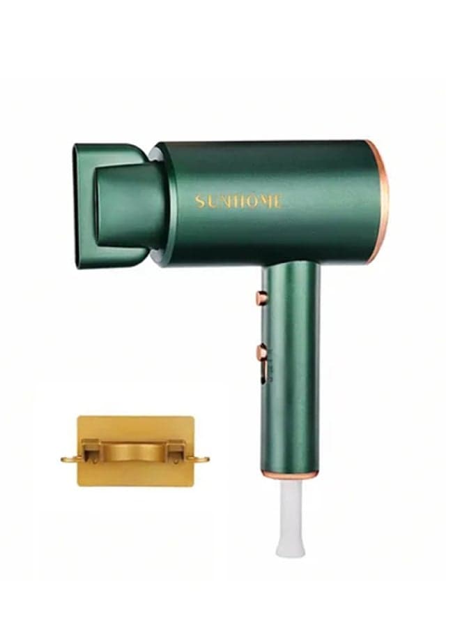 Professional Hair Dryer Set ,1800W Green 270ml