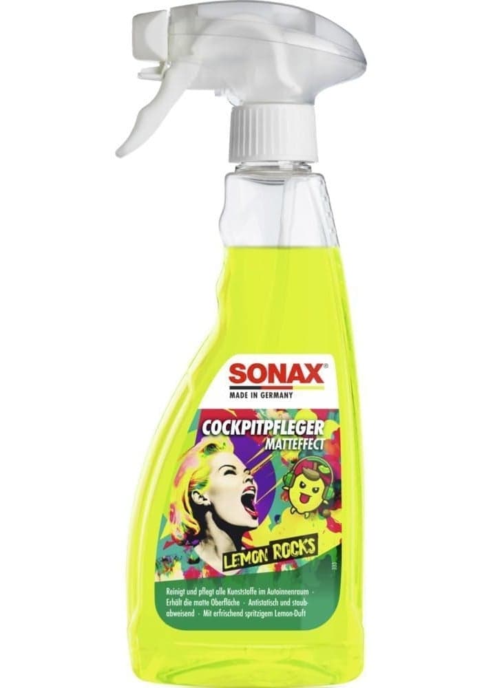 Sonax Cockpit Spray Matt Effect Lemon Rocks (500mL)