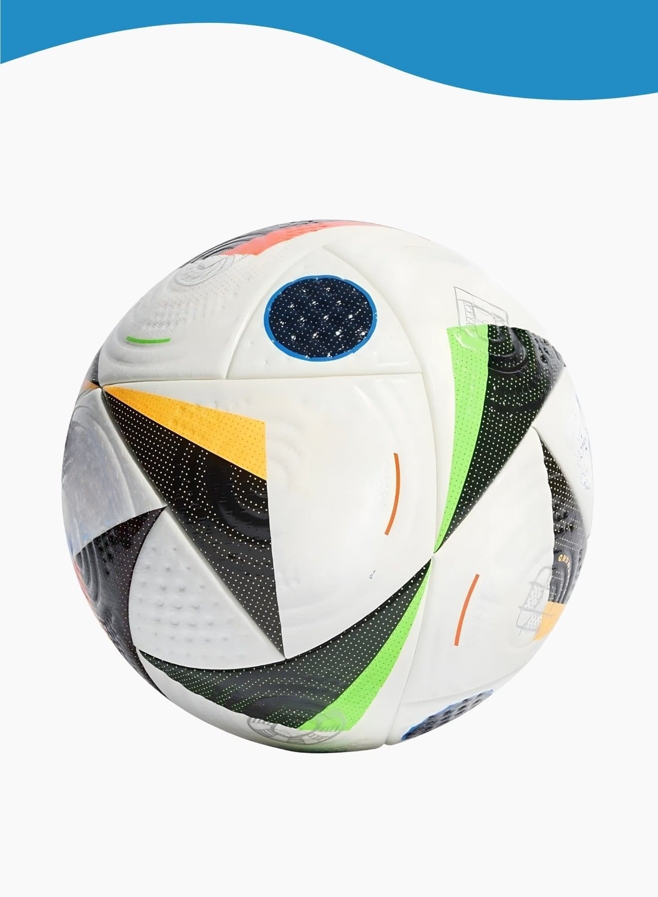 Official Size 5 Football – Professional Match Soccer Ball, Premium PU Leather, Durable Outdoor Training Football with High Air Retention, Ideal for Kids, Youth & Adults