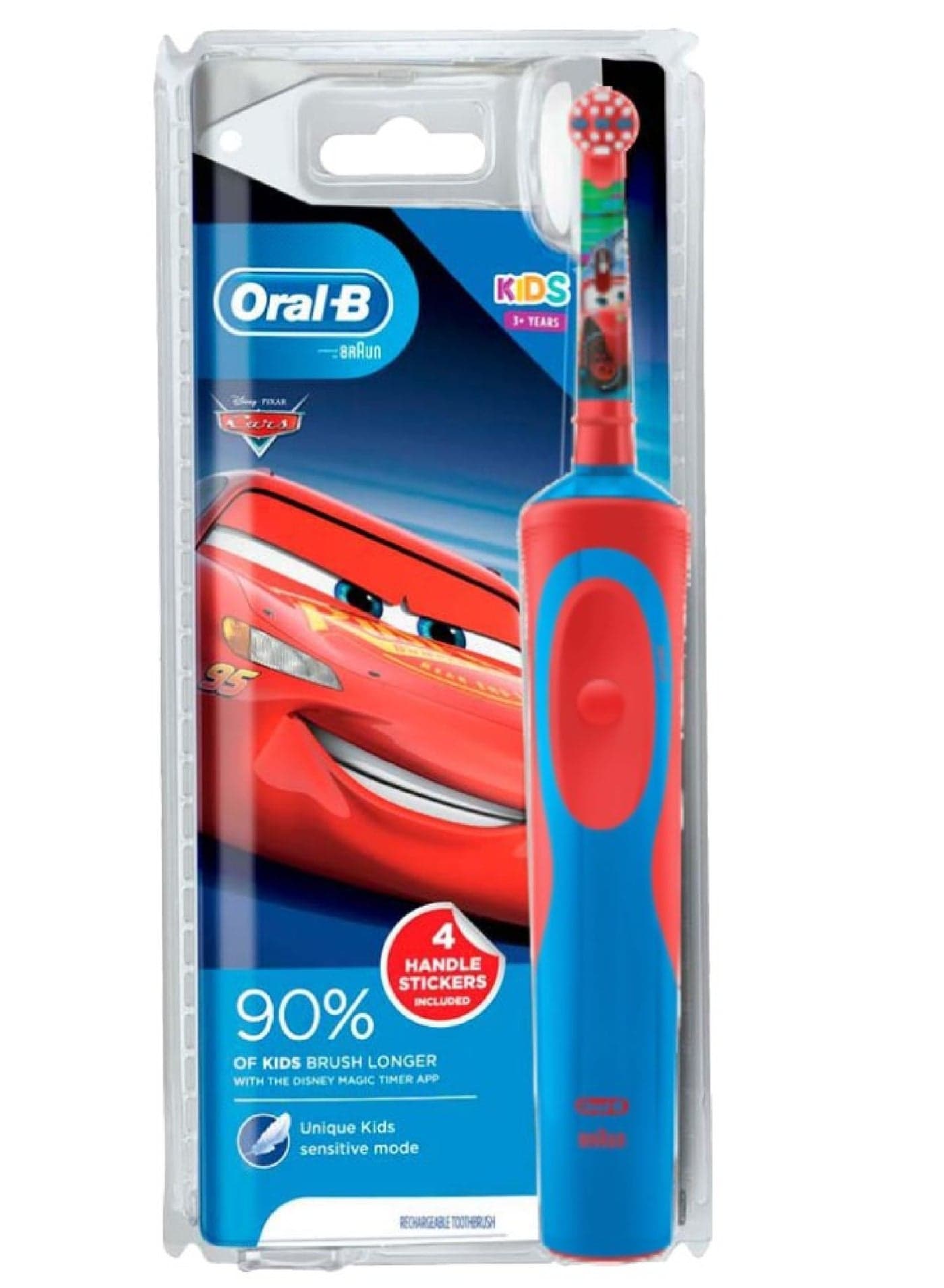 ORAL B CARS KIDS 3+T/B ELECTRIC RECHARG