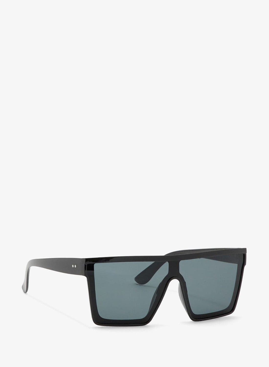 Oversized Flat Top Square Sunglasses