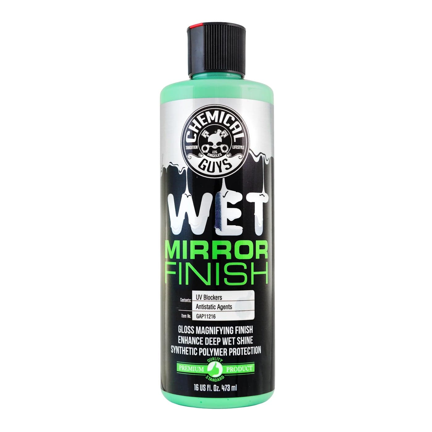 Chemical Guys GAP11216 Wet Mirror Finish High Gloss Glaze Great for Cars Trucks SUVs Motorcycles More 16 fl oz