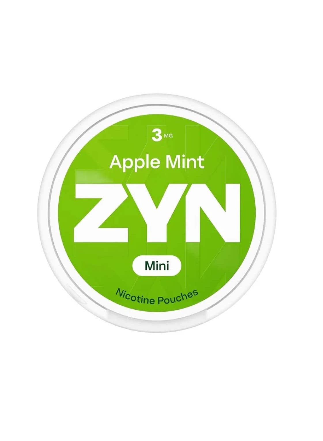 Mini Nicotine Pouch For Quitting Smoking and Tobacco, Apple Mint, 3mg, 20pcs per Can