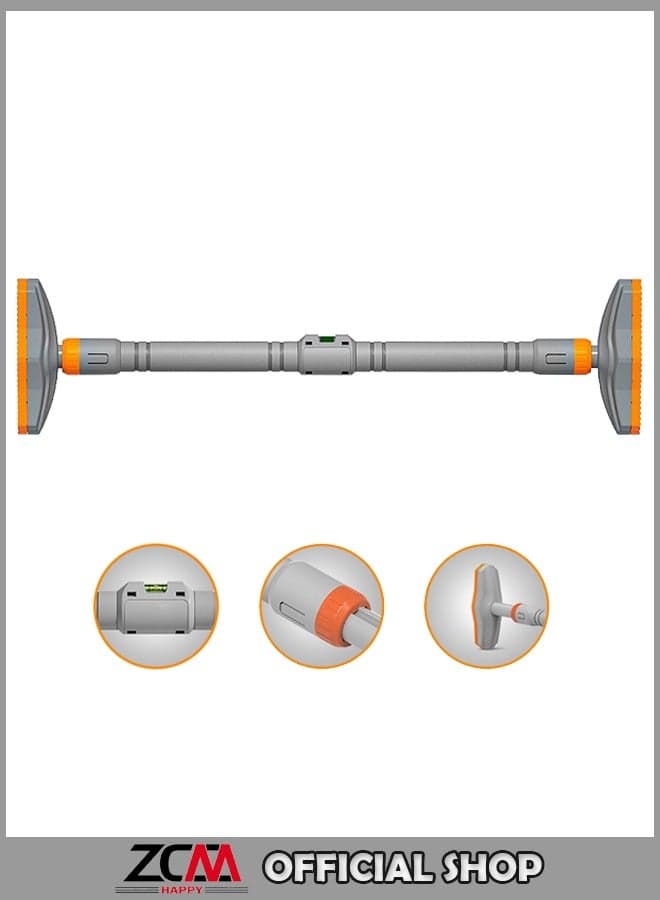 Multifunctional Pull-Up Fitness Single Bar Without Punching – Easy Installation Home Gym Equipment