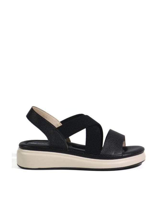 Monami Women's Flat Sandals - Premium Quality Open-Toe Summer Sandals for Women, Lightweight Comfortable Walking Sandals for Girls & Ladies, Soft Cushioned Footbed for Everyday Outfits