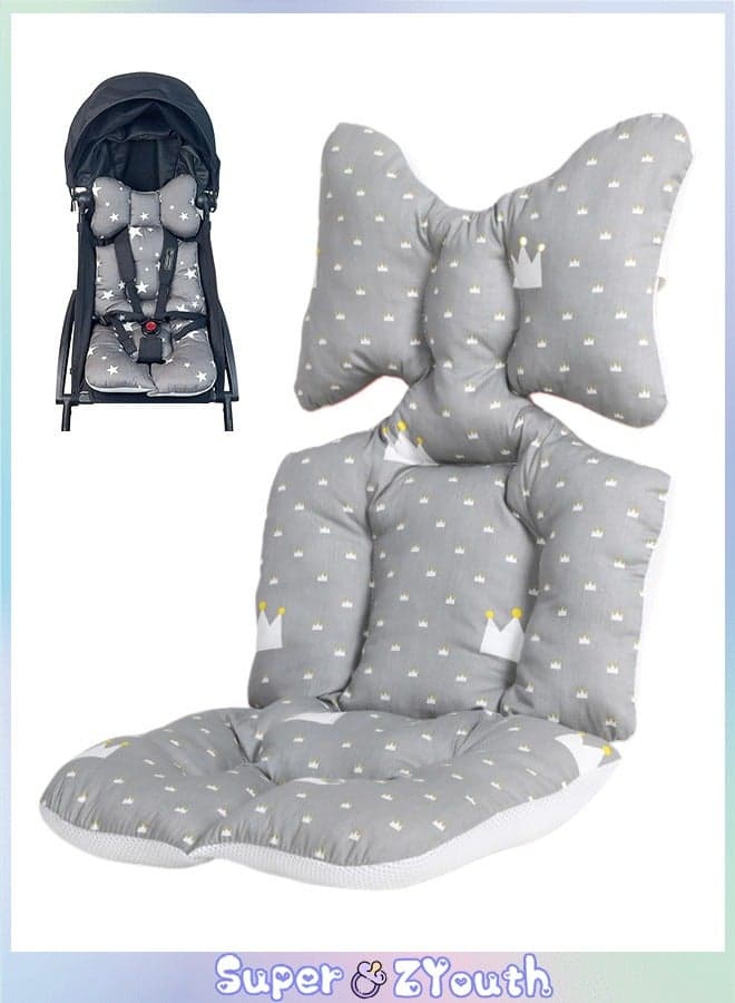 Baby Stroller Cushion Pad, Non Slip Baby Stroller Seat Liners, Car Seat Cushion for Kids