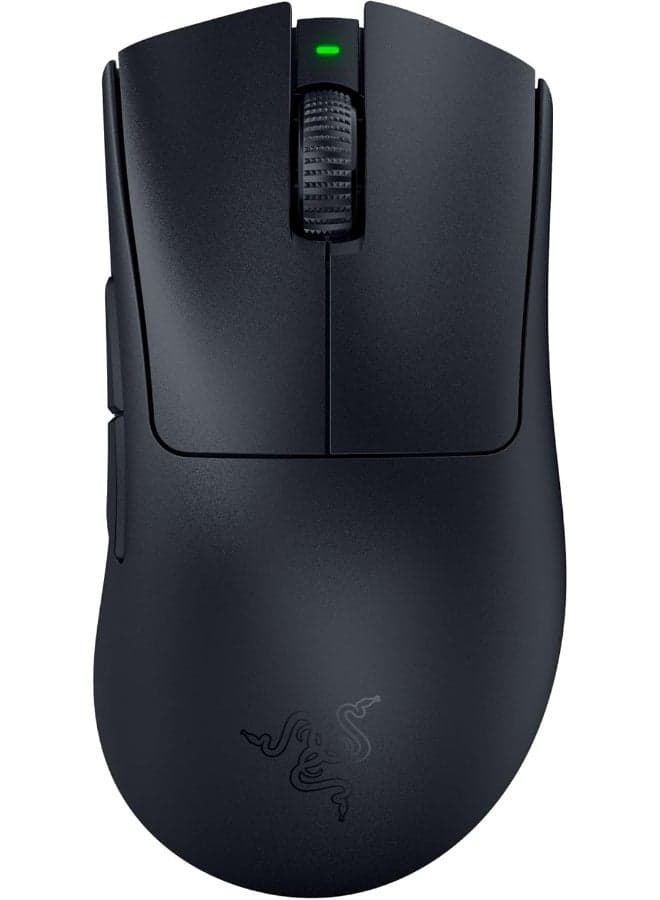 Razer DeathAdder V3 Pro Ultra-lightweight with Advanced Ergonomic Shape, High-Class Accuracy Focus Pro 30K Optical Sensor, 3rd Generation Optical Gaming Mouse - Black I RZ01-04630100-R3A1