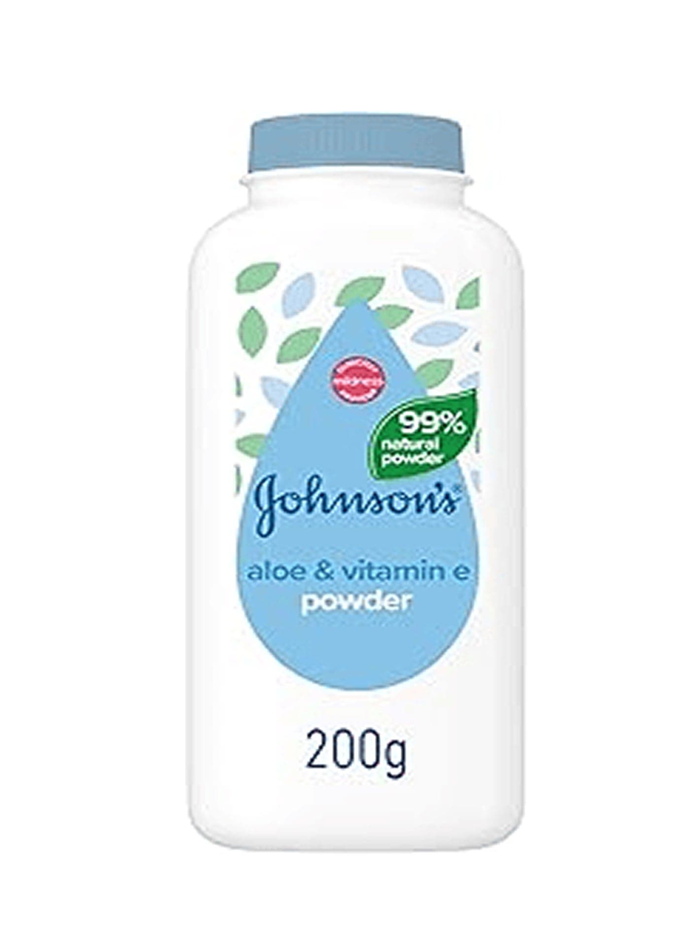 Pure Cornstarch With Aloe And Vitamin E Baby Powder