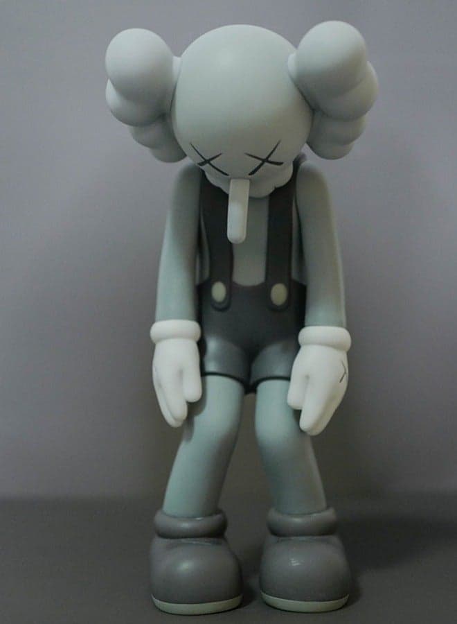 kaws Character Sesame Street Fashion Brand Action Figure Decorative Resin Sculpture Home Decor Statue, Art Figurine Home Ornament Decoration for Office, Living Room, Bedroom, Book Shelf, TV Cabinet, Desktop