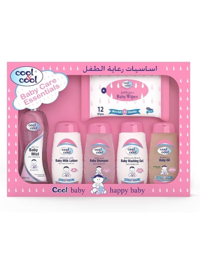 Cool & Cool Baby Care Essentials (Gift Pack) 60 ml