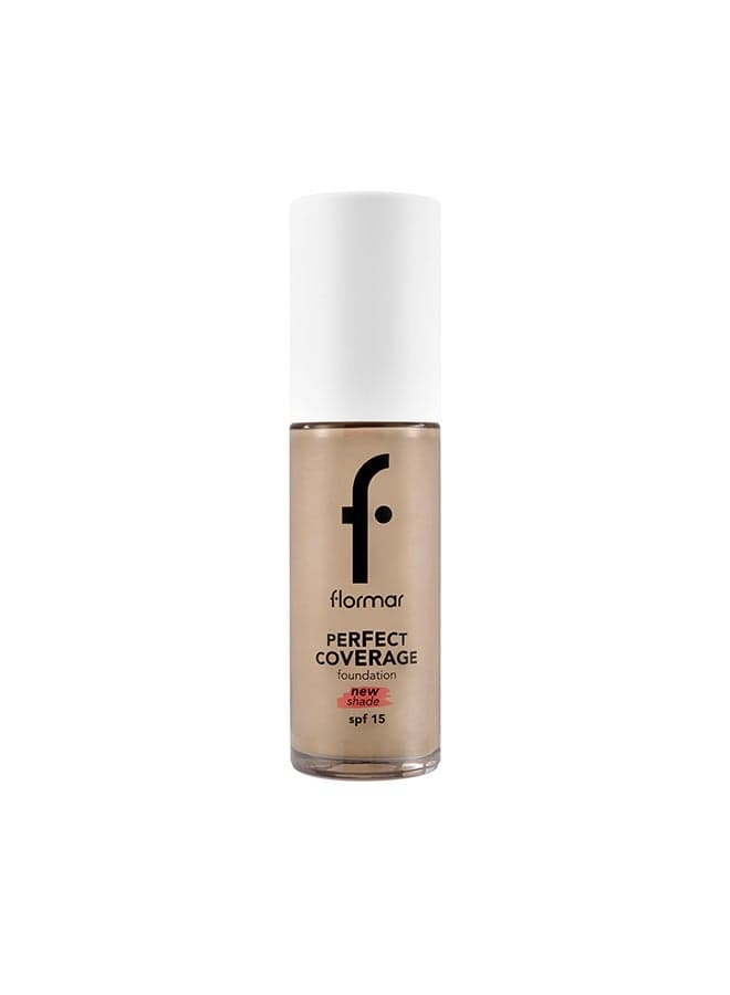 Perfect Coverage Foundation – 133 Classic Beige – Soft Rich Texture, Smooth-Looking Skin, Up to 12H Fresh Wear, SPF 15