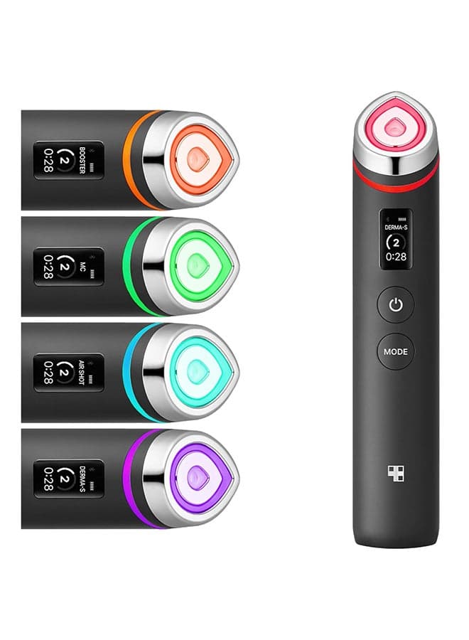 Age-R Booster Pro 6-in-1 Total Care LED Therapy, latest Upgraded version of Booster-H, for Enhanced Absorption, Radiance, Elasticity, Facial Contouring, and Pore Care