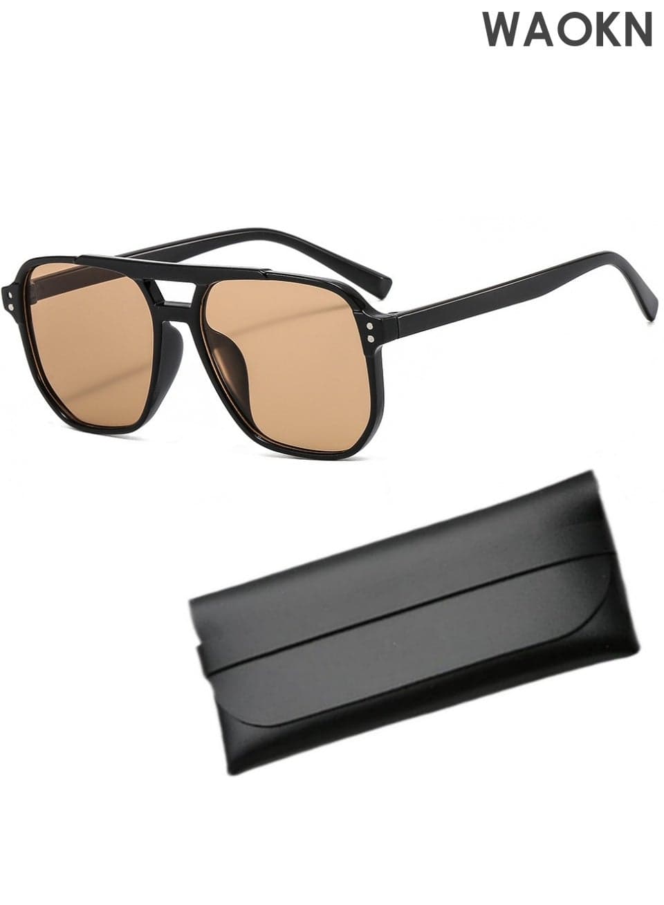 Polarized Sports Sunglasses for Men, Classic Square Sun Glasses Driving Cycling Outdoor Lightweight Shades for men 100% UV400 Protection,Fashion Anti-Glare Sun Shades for Driving, Fishing, Traveling