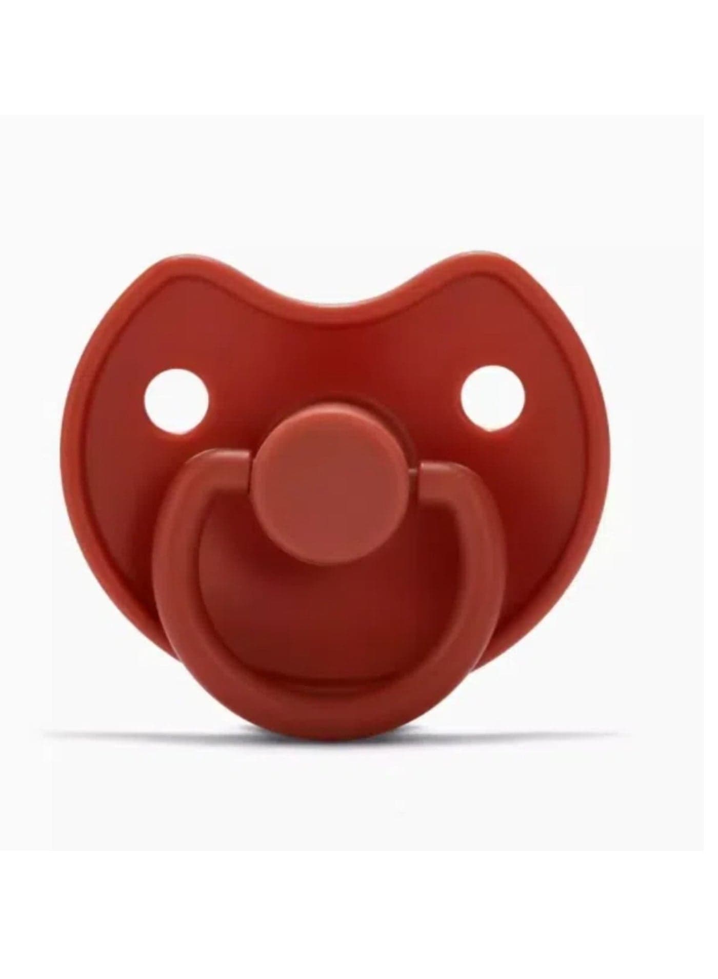 Baby Pacifiers | 1-Pack Soothers | BPA-Free Natural Latex Food Grade | Super Soft Bite Resistance | Sleep Anti-Flatulence | Baby Teething Toy | Red