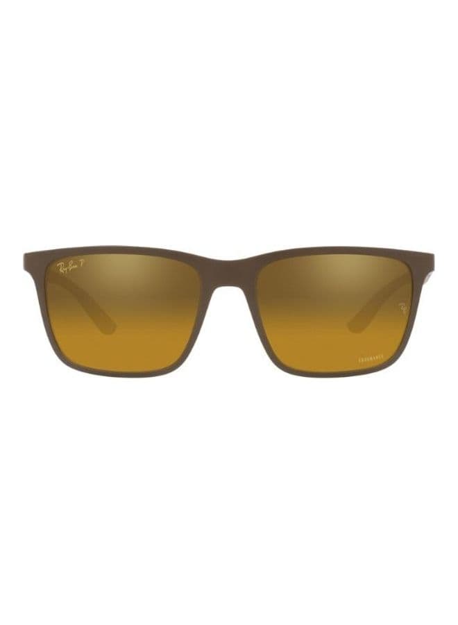 Men Polarized Full Rim Sunglasses - RB4385 - Lens Size: 58 Mm