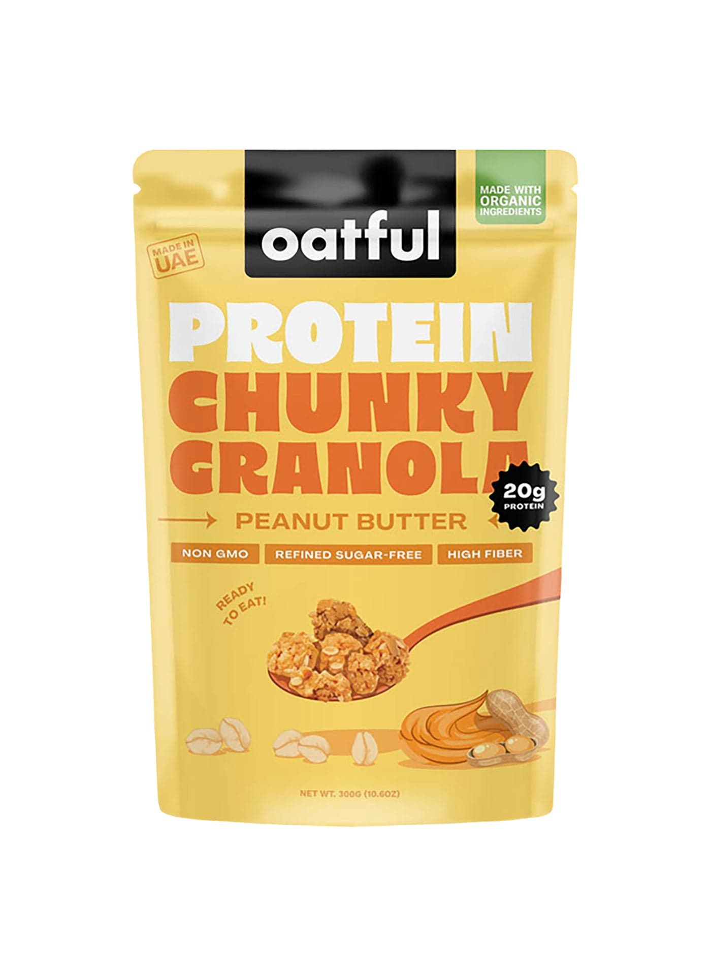Organic Peanut Butter Protein Granola Bag