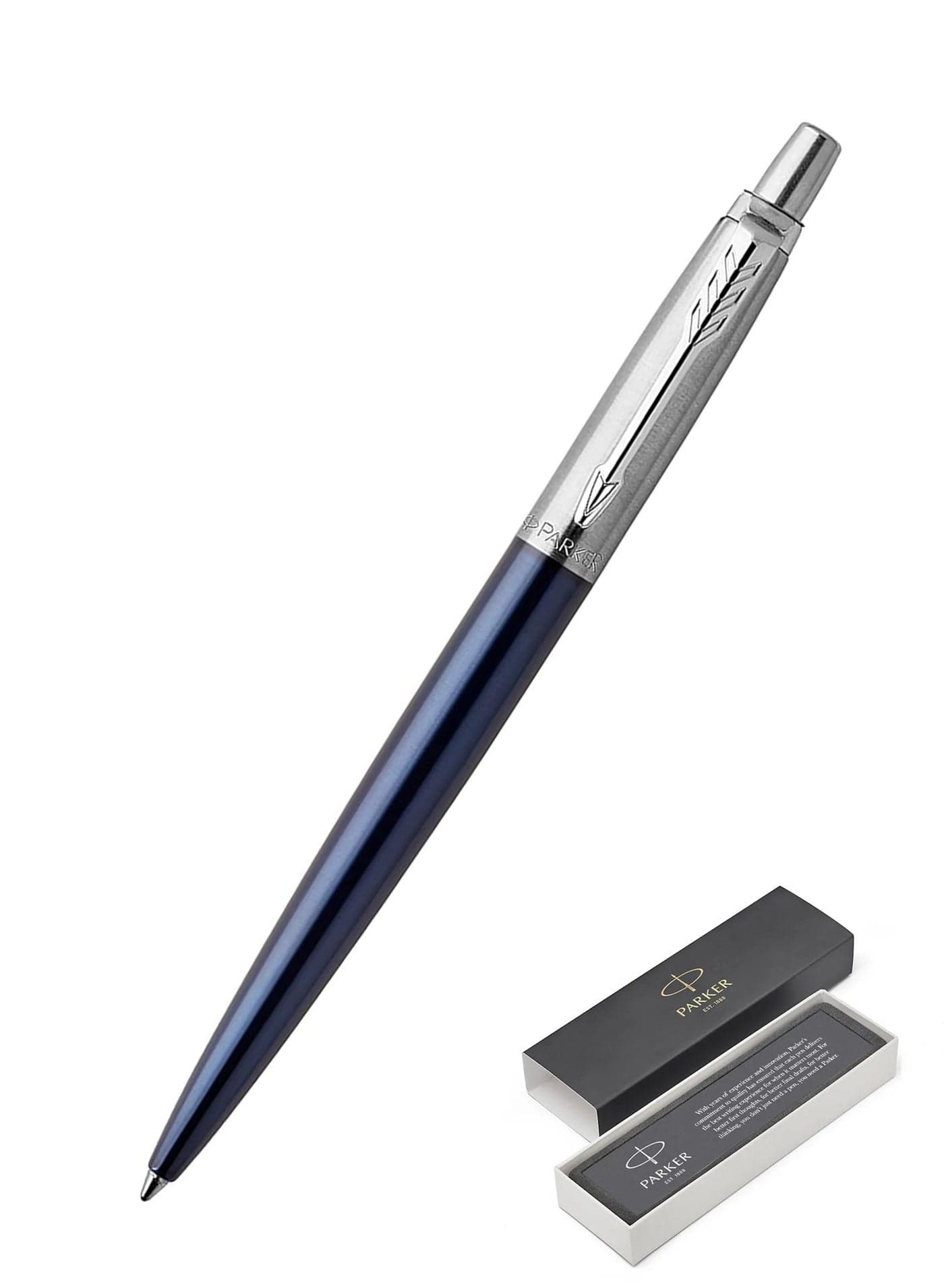 1-Piece Jotter Ballpoint Pen Blue Ink Medium Tip Royal Blue Barrel