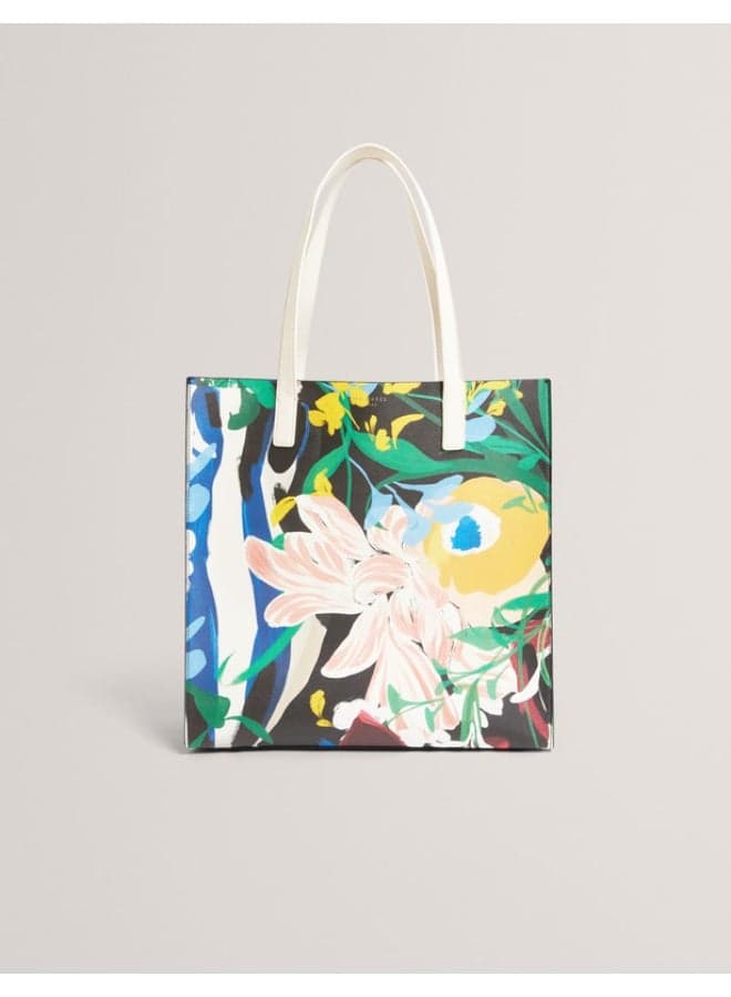 Floral Bouquet Printed Large Icon Bag