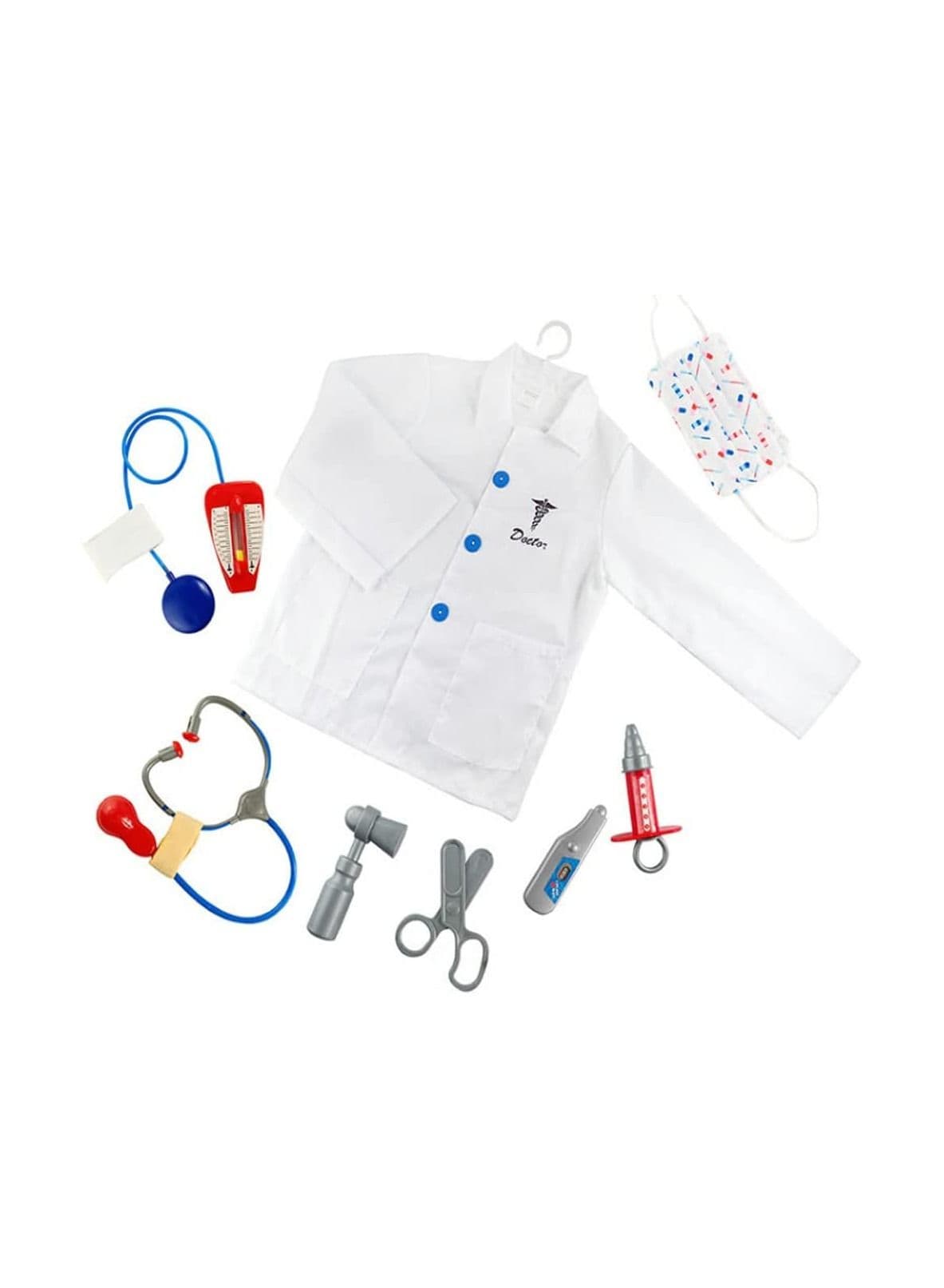 Kids Doctor Cosplay Costume Dress up Role Play Set