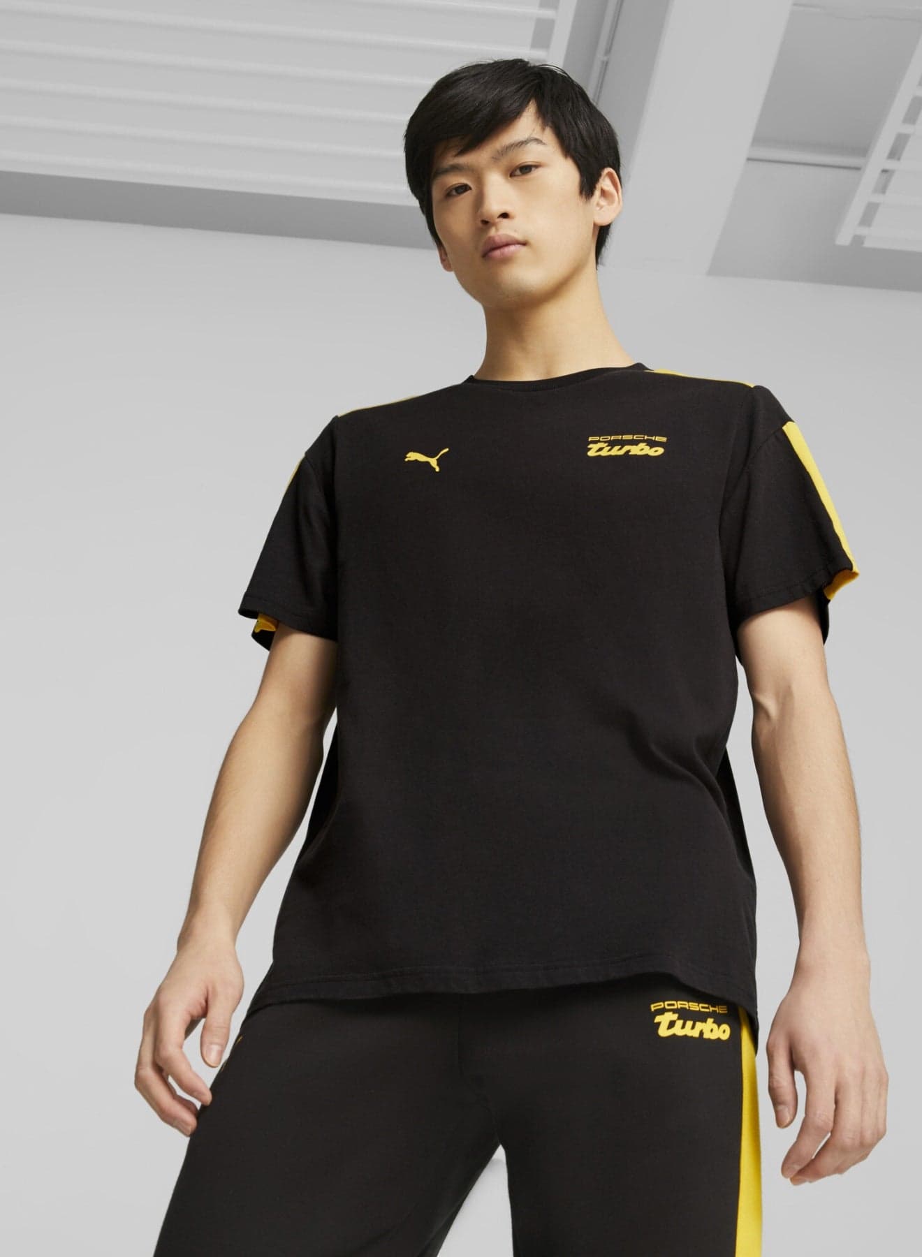 Porsche Legacy MT7 Mens Black T-shirt