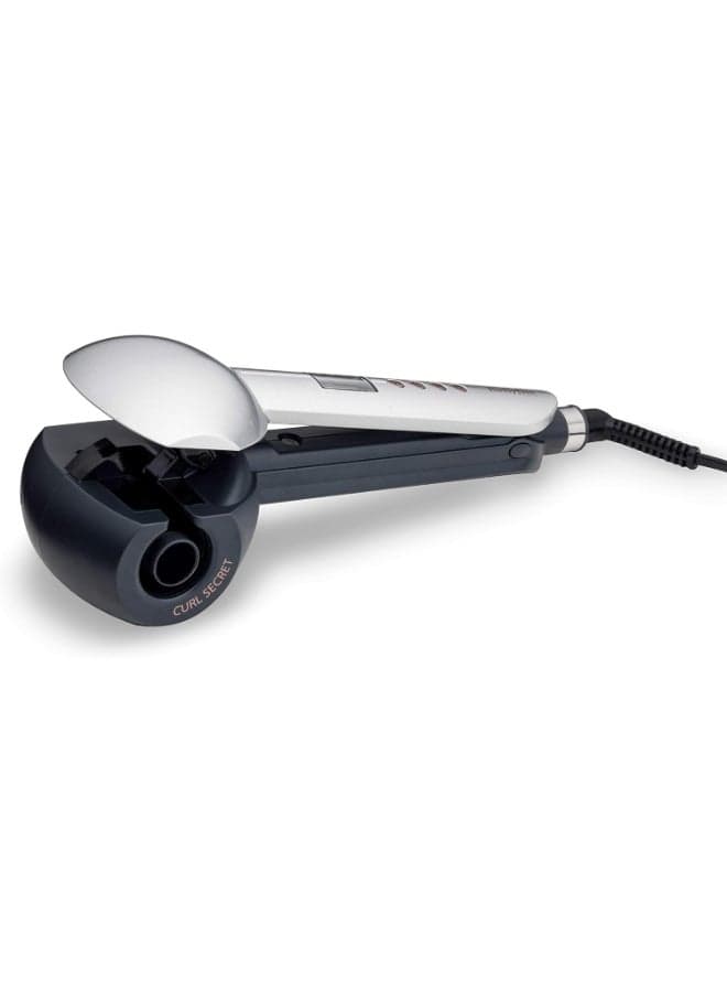 Hair Curler | Auto Curling Technology For Effortless Curls | Optimum Ionic And Ceramic Technology | Fast And Efficient Curling Performance & Salon-quality Results At Home | C1600SDE Silver