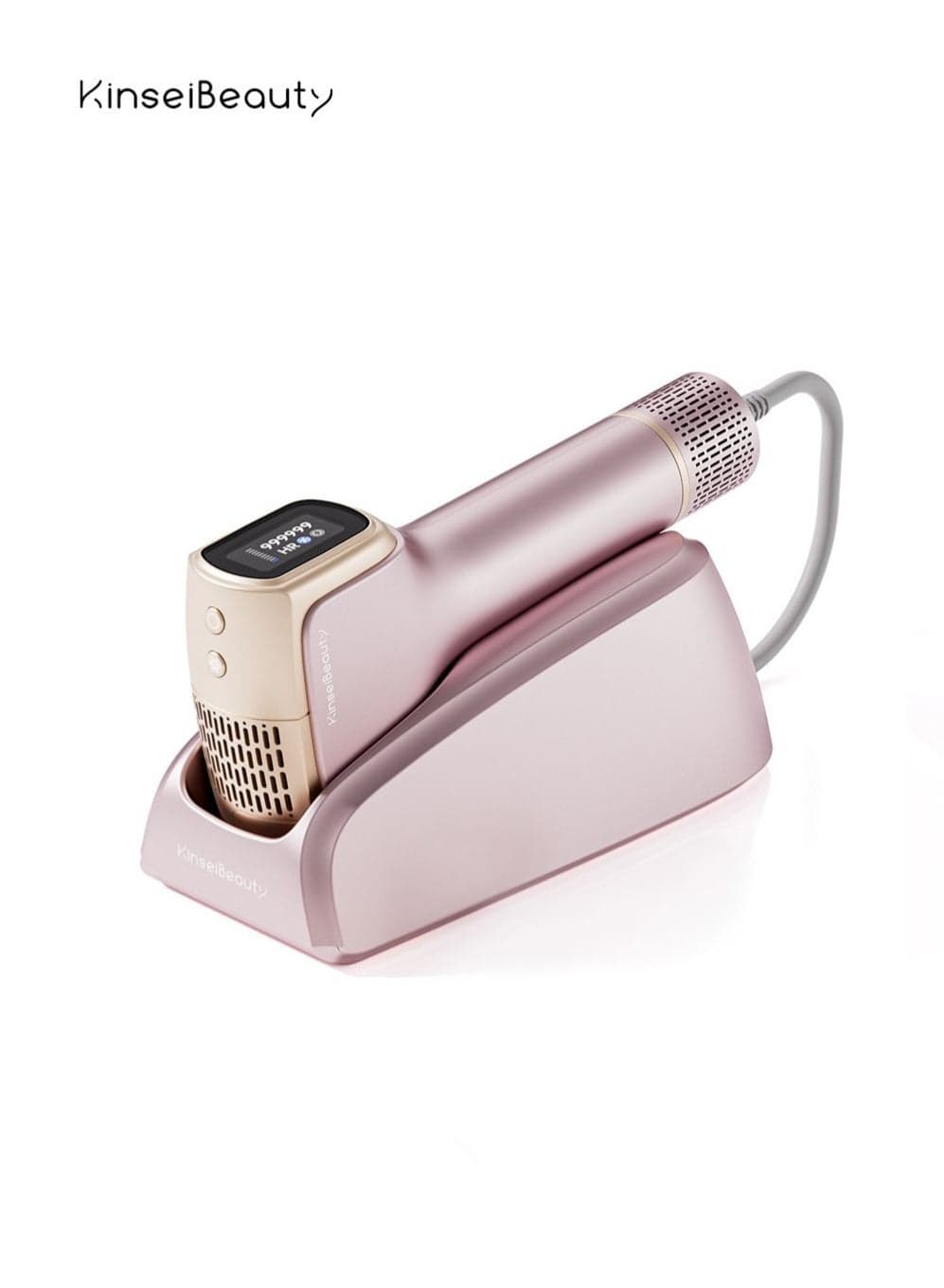 T36 999,999 Flashes 10 Energy Levels Laser Hair Removal, 4℃ Ice Cooling Painless IPL Hair Removal Device, 0.5s/Flash, Extra-large 3.9cm² light outlet, Intelligent Skin Tone Recognition Laser Epilator, Laser Hair Removal Device for Whole Body Bikini Face Arm Armpit Back Leg