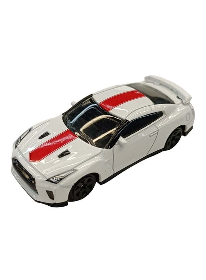 D-Power Nissan GTR White | DieCast Replica, Ultimate Collector's Item, Race Cars | Toy Vehicles, Metal Toy Car Model Pull Back Collection | Size 1:64, For Kids 3+