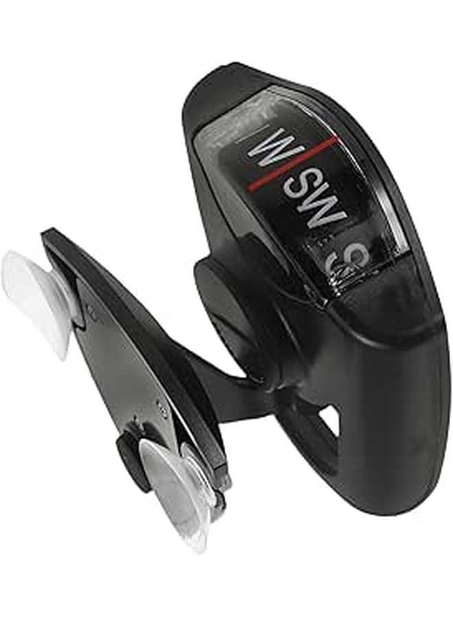 Car Auto Compass With Inclinometer Black Suction Cup Dashboard Ball for Vehicle Navigation