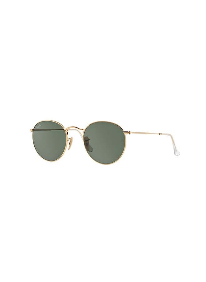 Unisex Round Sunglasses - RB3447 - Lens Size: 50 mm - Gold