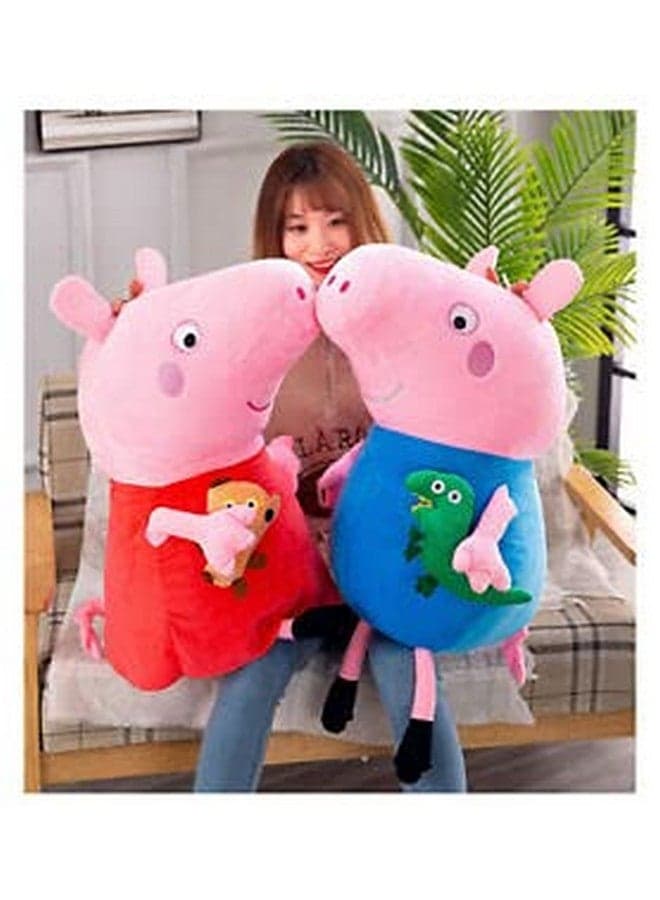 Besties Soft Toys Pig Set Toys, Baby Toys, Kids Toy, Soft Toy, Toy for Girl, Birthday Gift for Girl/Boys, Toy Gift for Girls, (Peppa Pig Set 25cm)