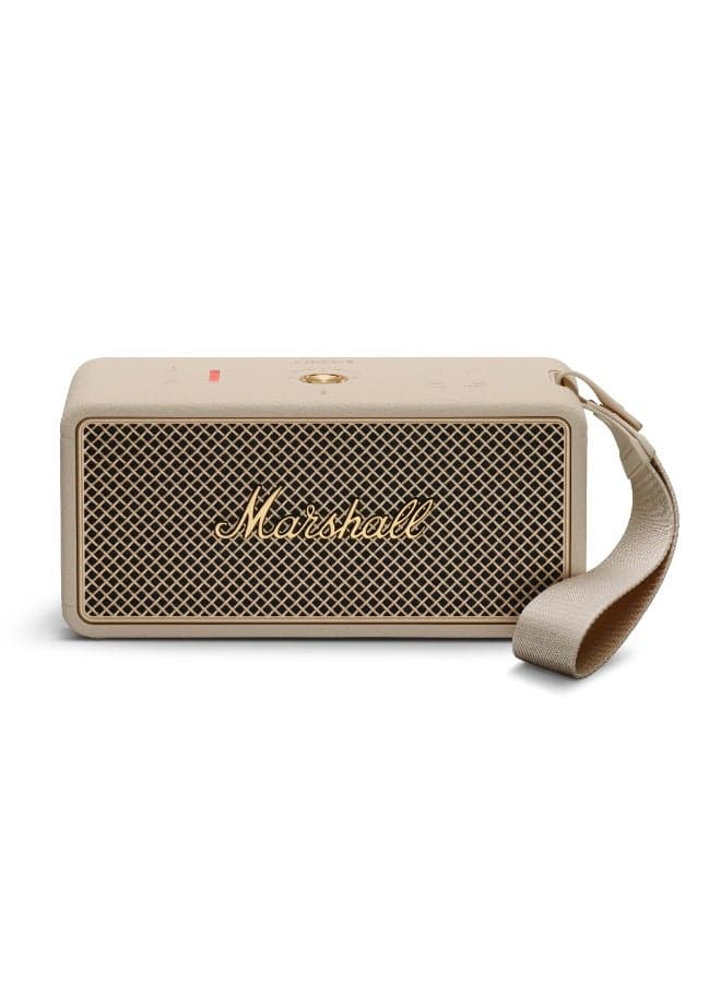 Middleton II Bluetooth Portable Speaker for Outdoor Adventures, 30+ Hours of Wireless Playtime, Waterproof IP67 60W Cream