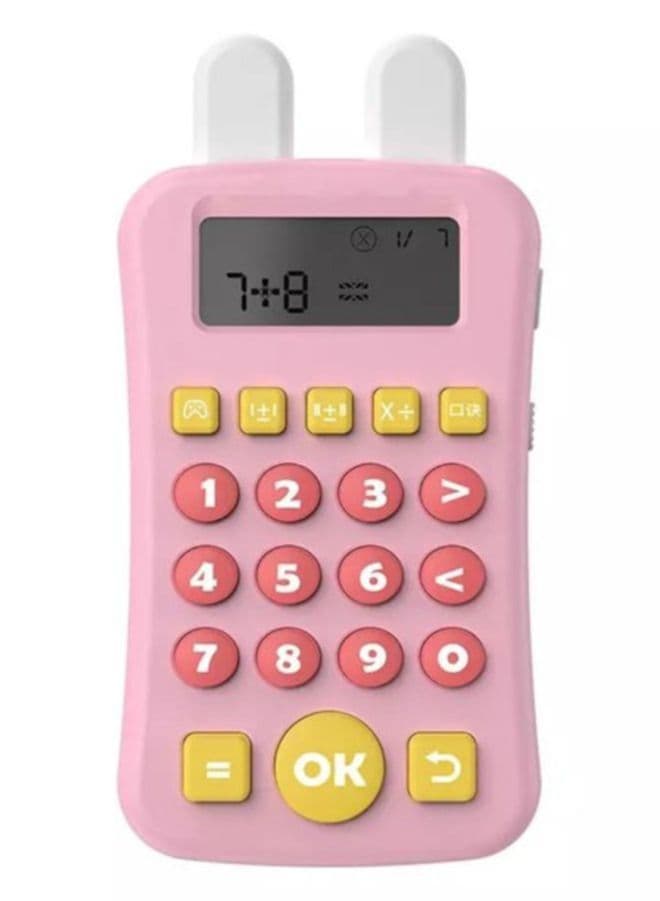 Electronic Children's Arithmetic Learning and Practice Calculator for Kids, Easy Math Learning Smart Calculator Toy